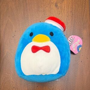 Blue Penguin Plush Toy hello Kitty and friends original Squishmallows Tuxedosam
